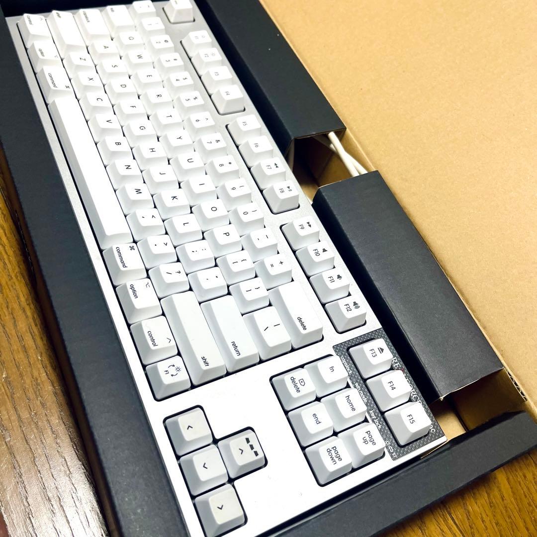 REALFORCE TKL SA Mac PFU Limited US 静音 白