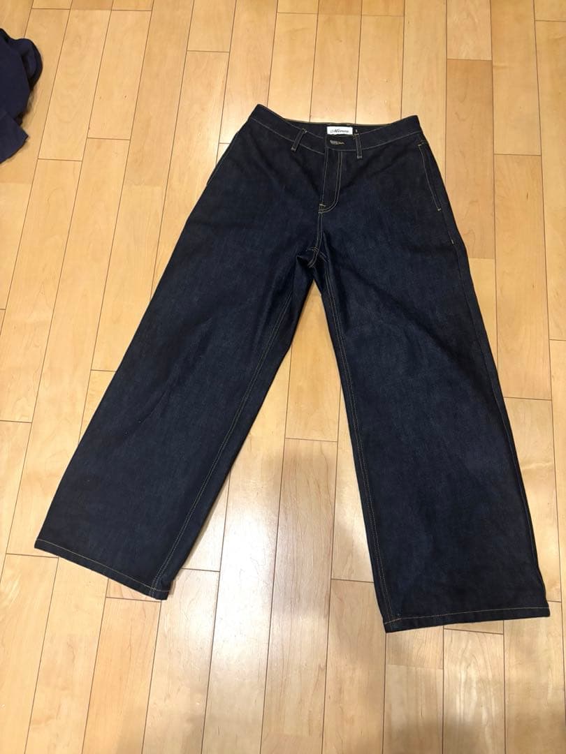 menes リジットデニム S