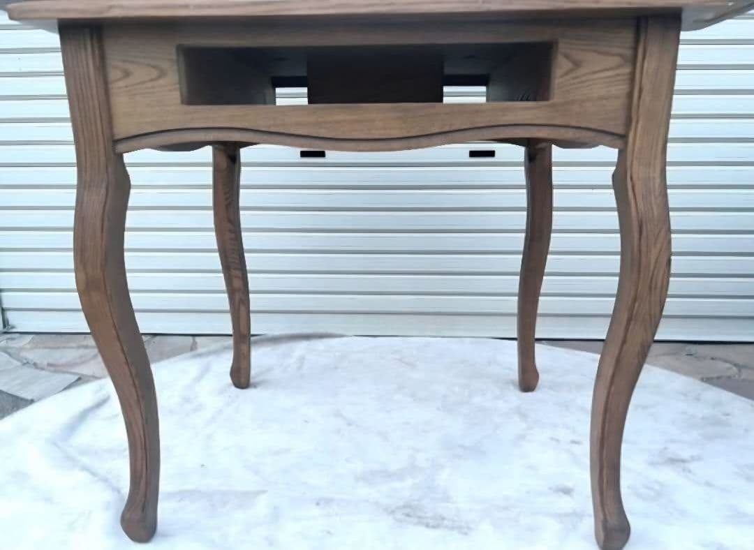 美容室　両面鏡 木製アーチ型ミラー付きドレッサー