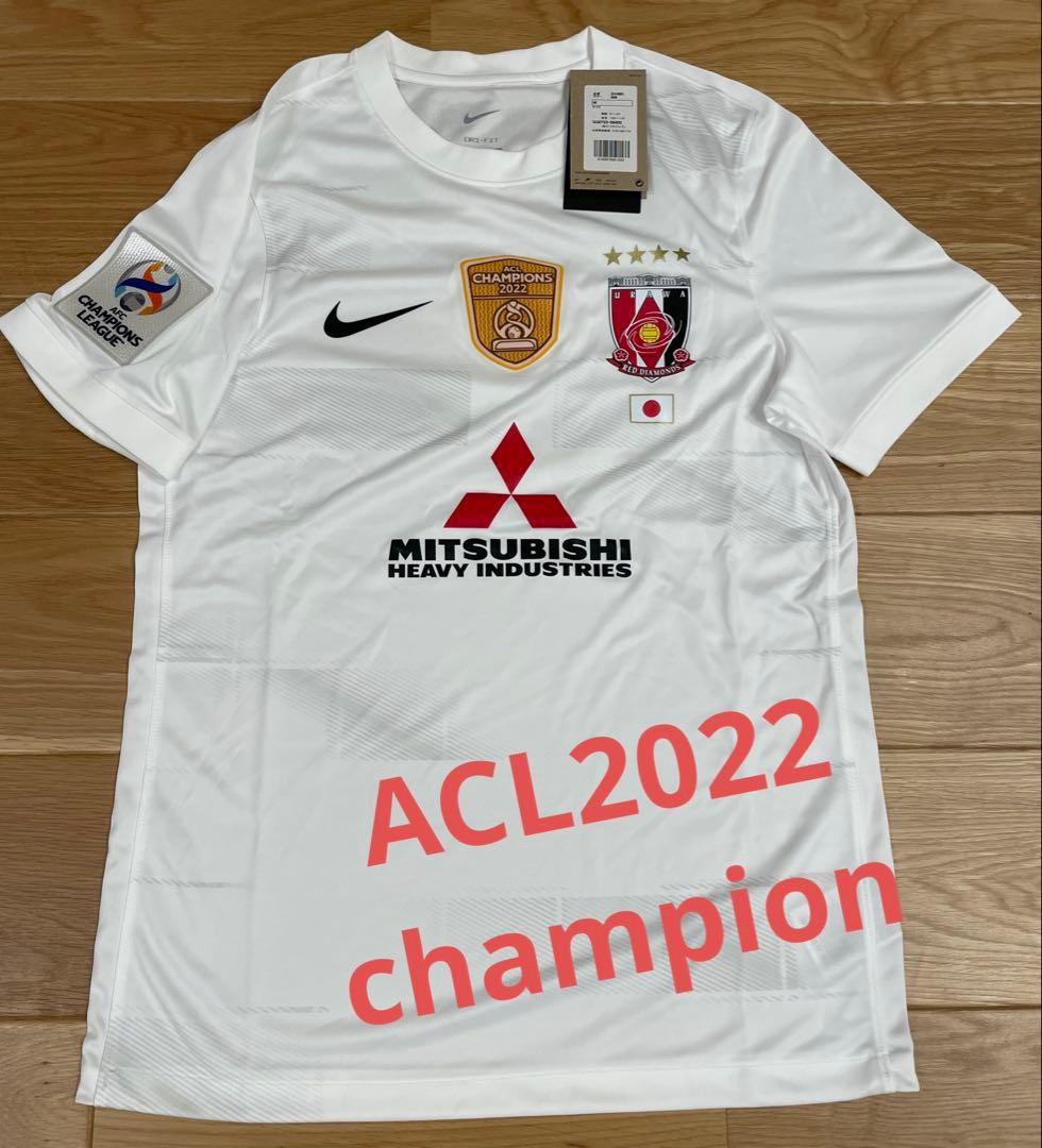 【お盆値下げ】 浦和レッズ ACL Champions 2022 アウェイユニM