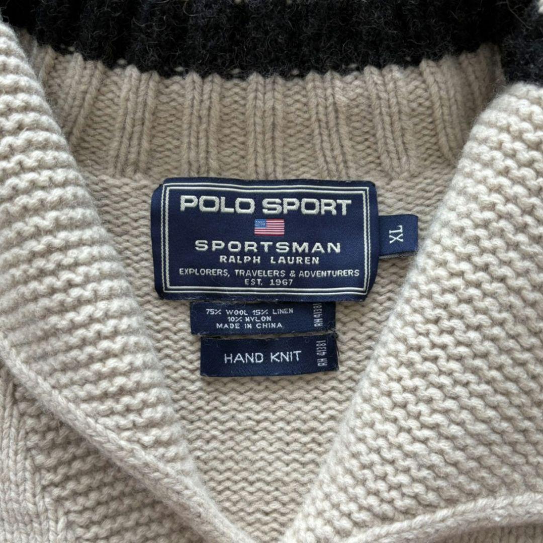 RALPH LAUREN 90s ニット イーグル柄 カウチンセーター