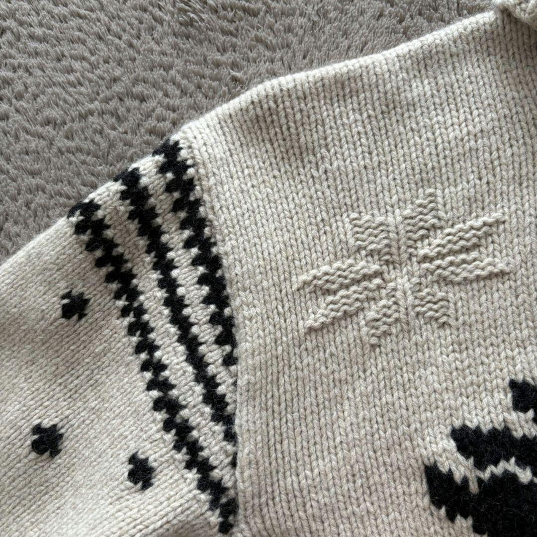 RALPH LAUREN 90s ニット イーグル柄 カウチンセーター