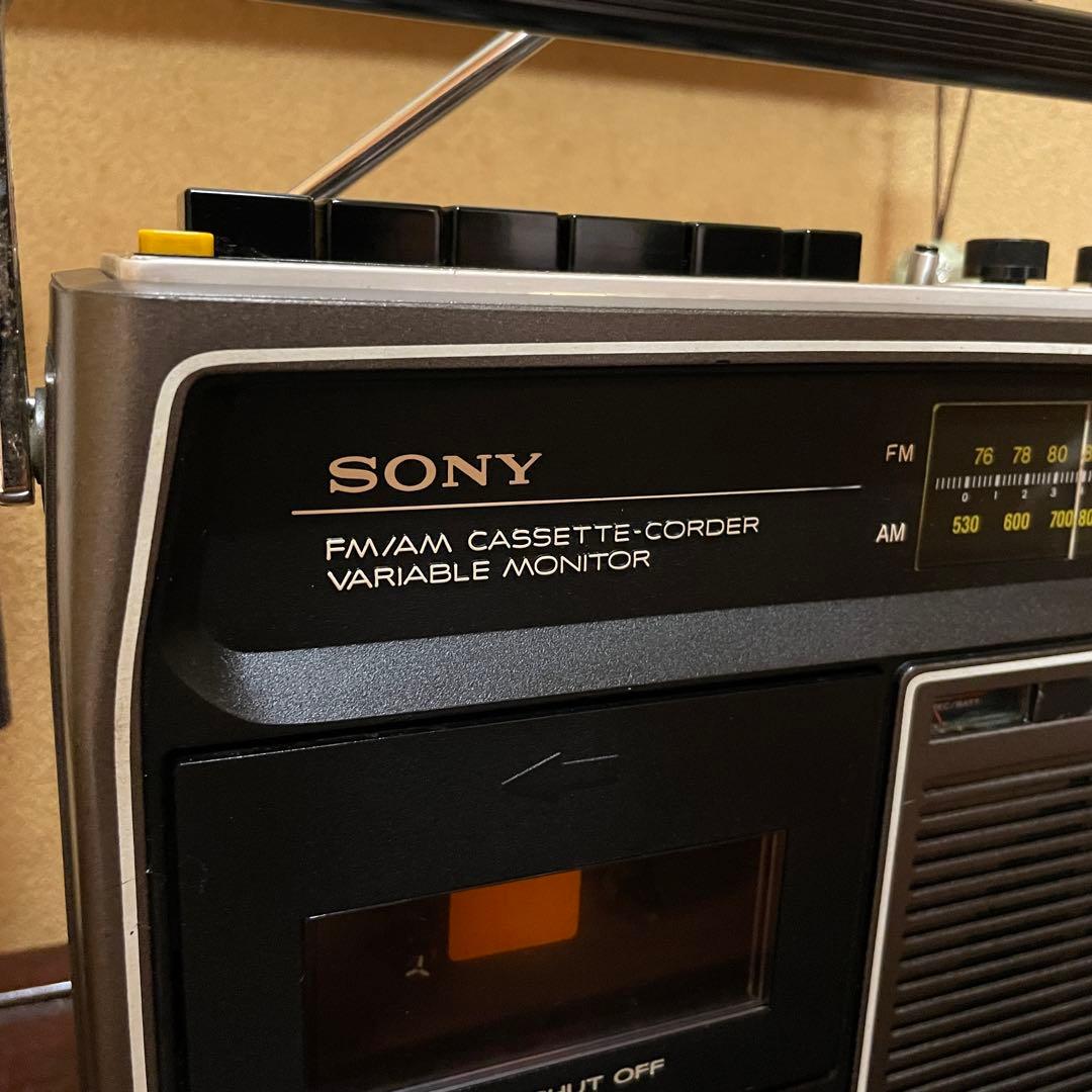 SONY／ソニー／ラジカセ／CF-1610／メンテナンス済み／ケアセット付