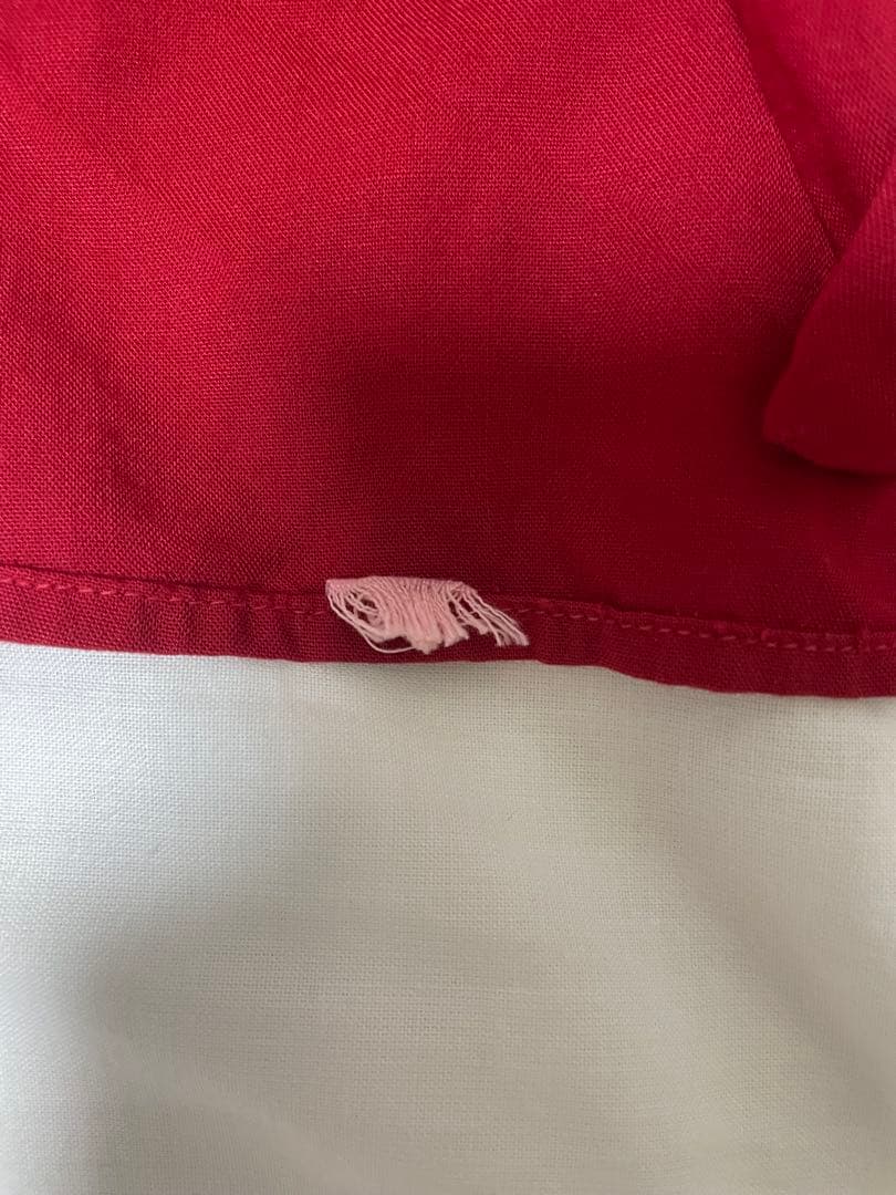 50s ボーリングシャツ NAT NAST レーヨン チェーン刺繍 開襟