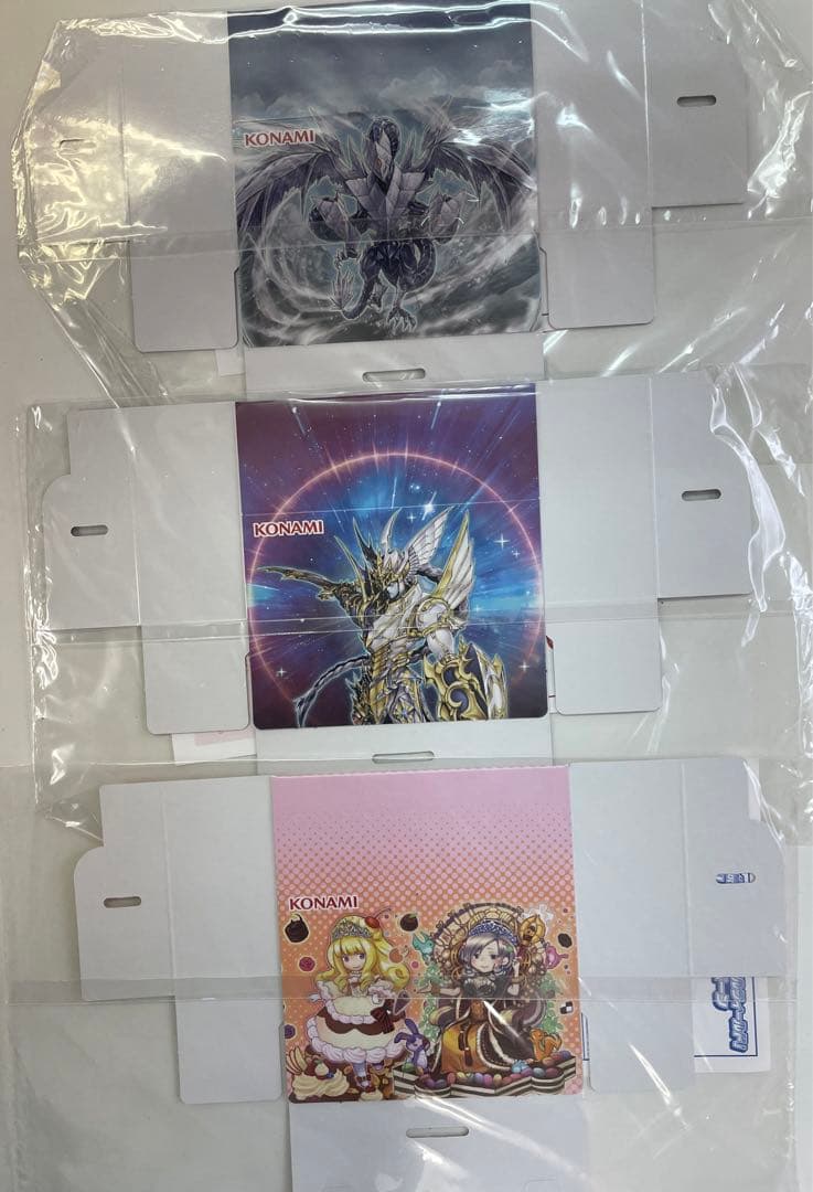 遊戯王　デッキケース　マドルチェ、トリシューラ、開闢セット