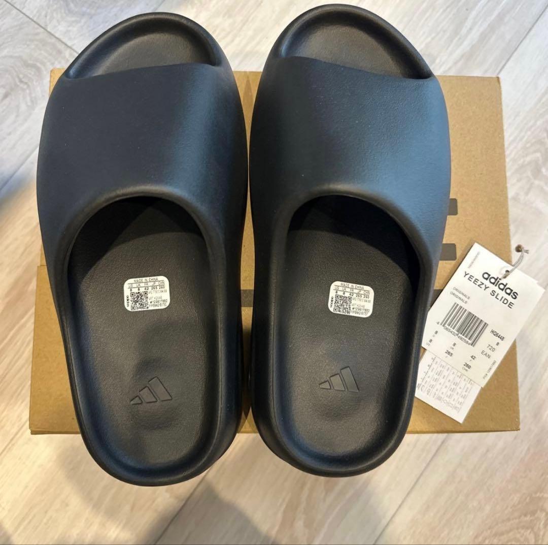 adidas YEEZY SLIDE Onyx 265 ブラック