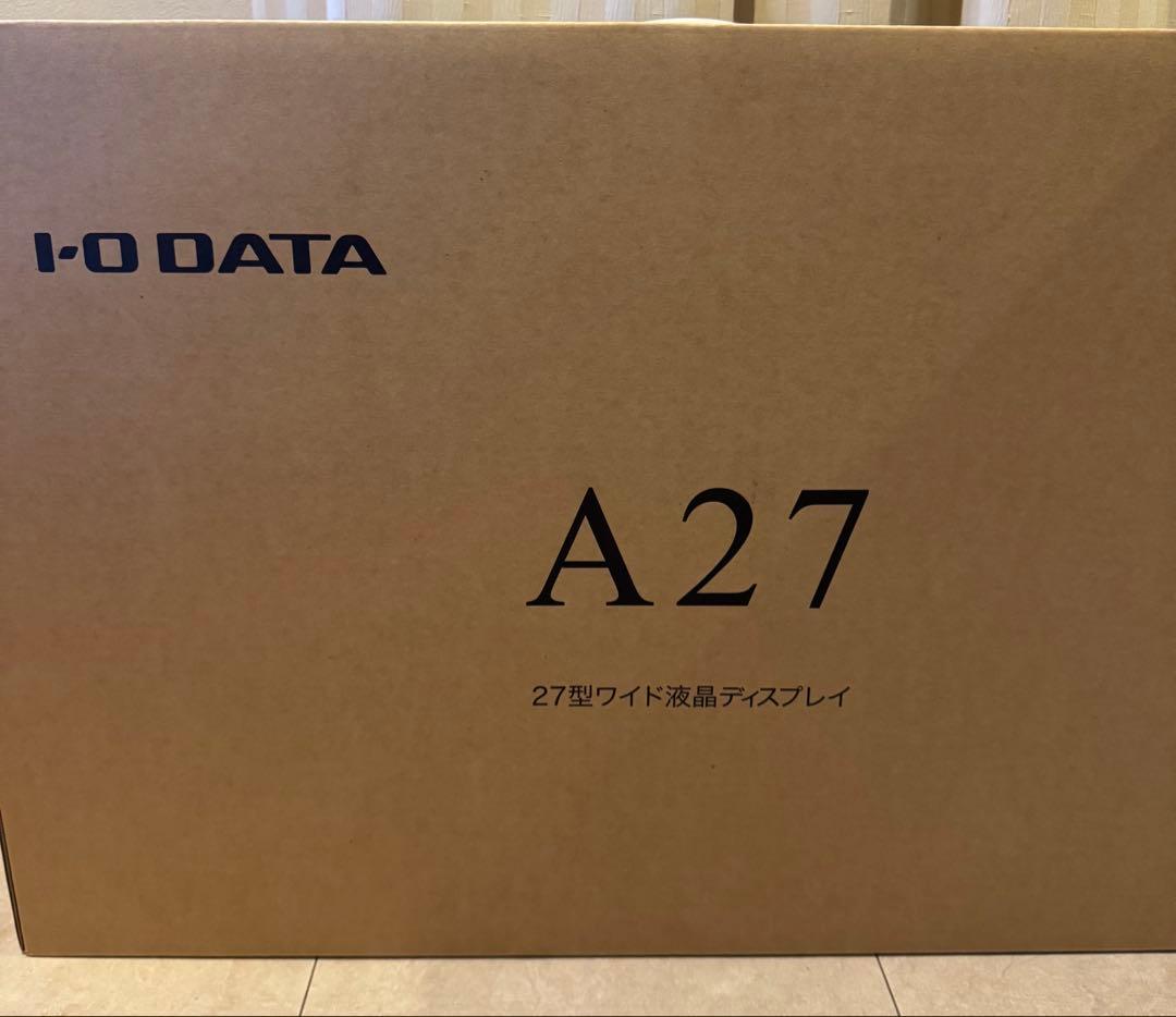 I-O DATA 27型ワイド液晶ディスプレイ　モニター