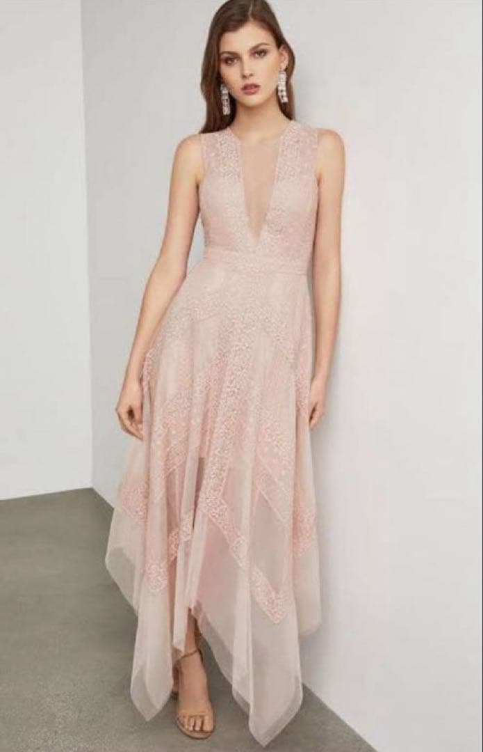 BCBG MAXAZRIA マキシドレス　ピンク