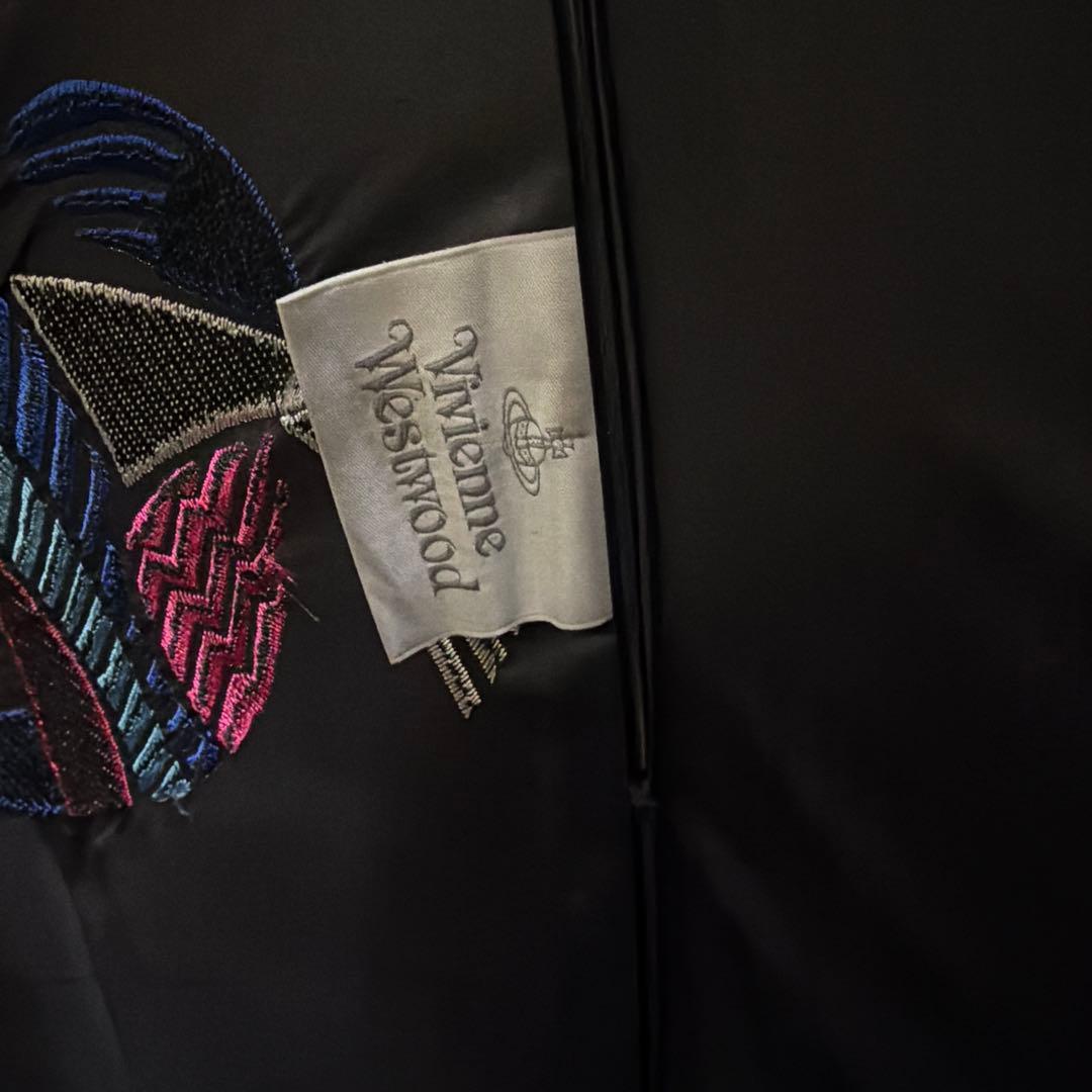 ヴィヴィアンウエストウッド　晴雨兼用傘　雨傘　日傘　鳥柄　パゴタ　黒