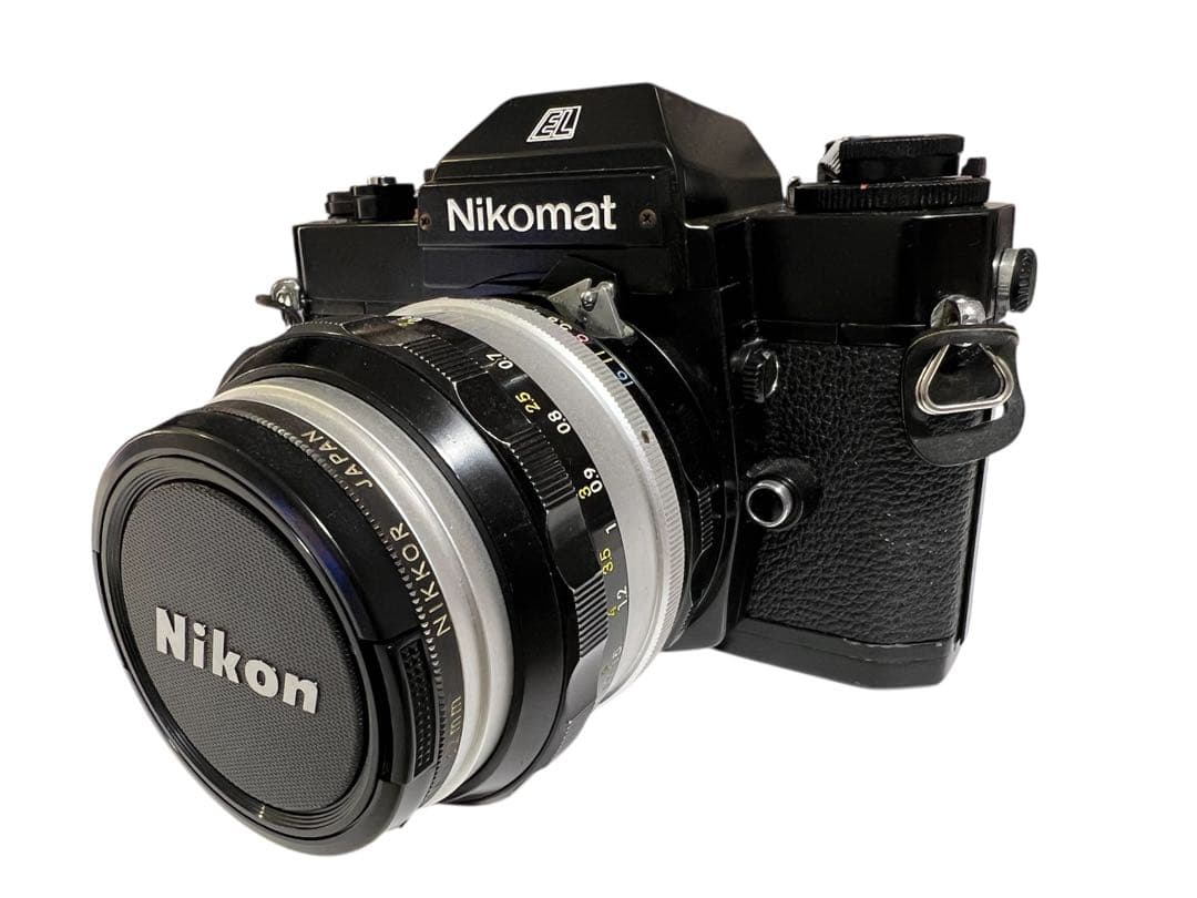 フィルムカメラ NIKOMAT EL / NIKKOR-S AUTO f1.4 50mm