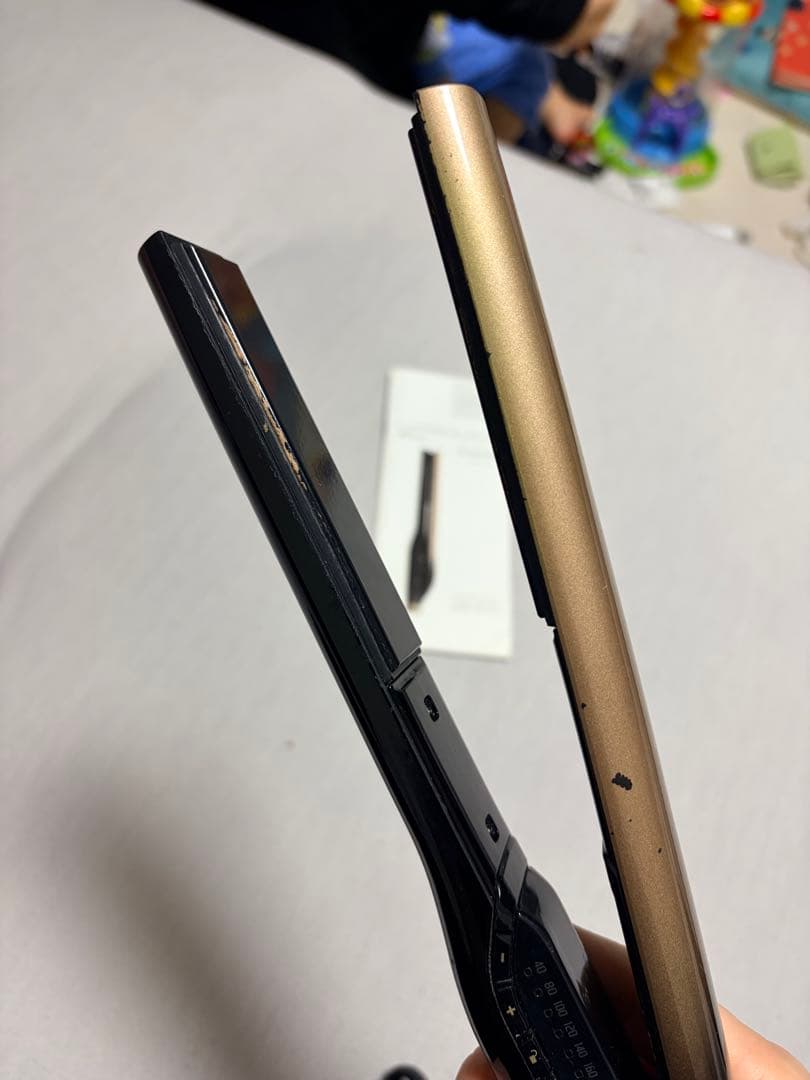 ヘアビューロン4DPlus ジャンク品　ストレートアイロン