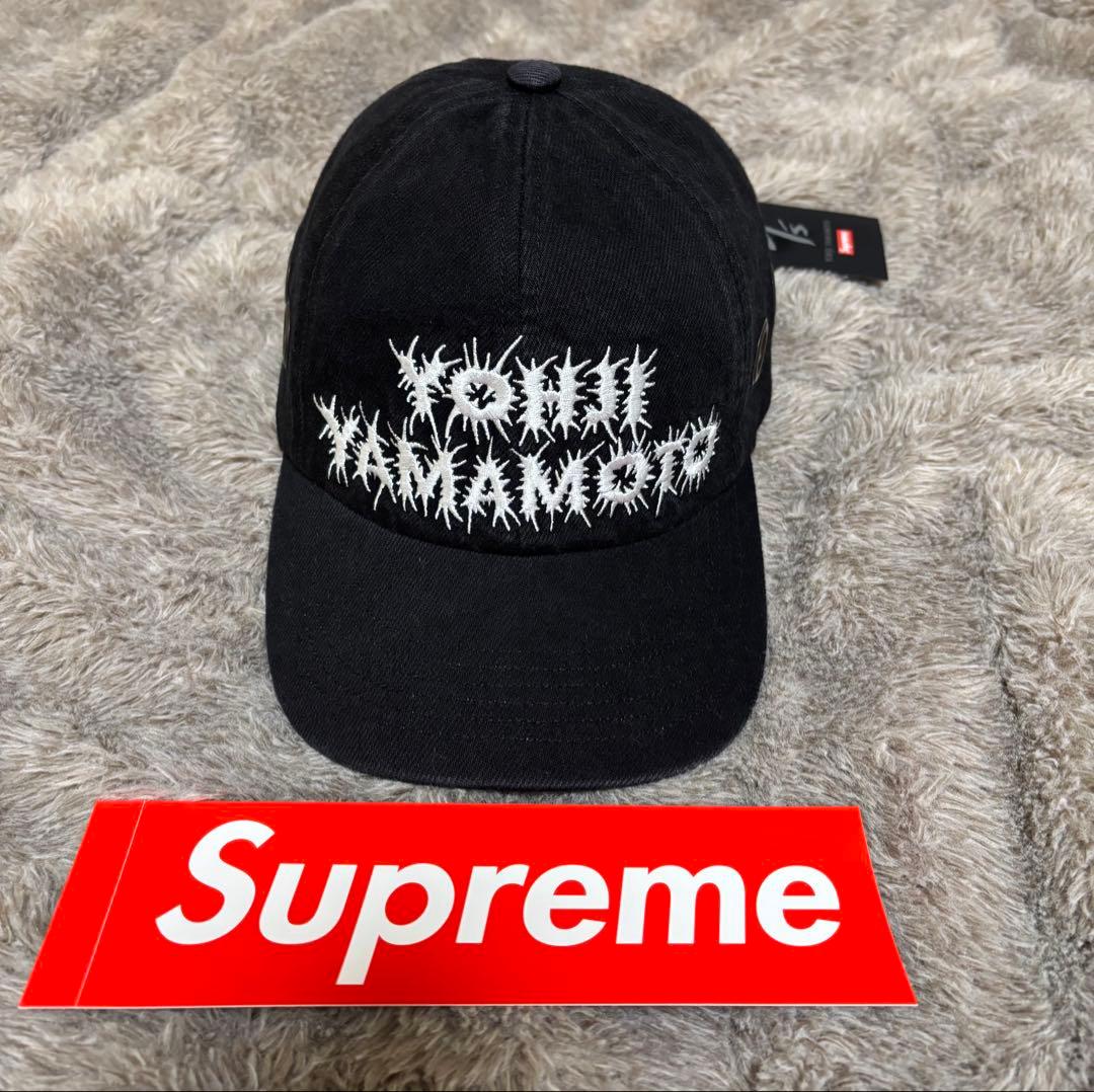 【美品】Yohji Yamamoto Supreme ブラックキャップ