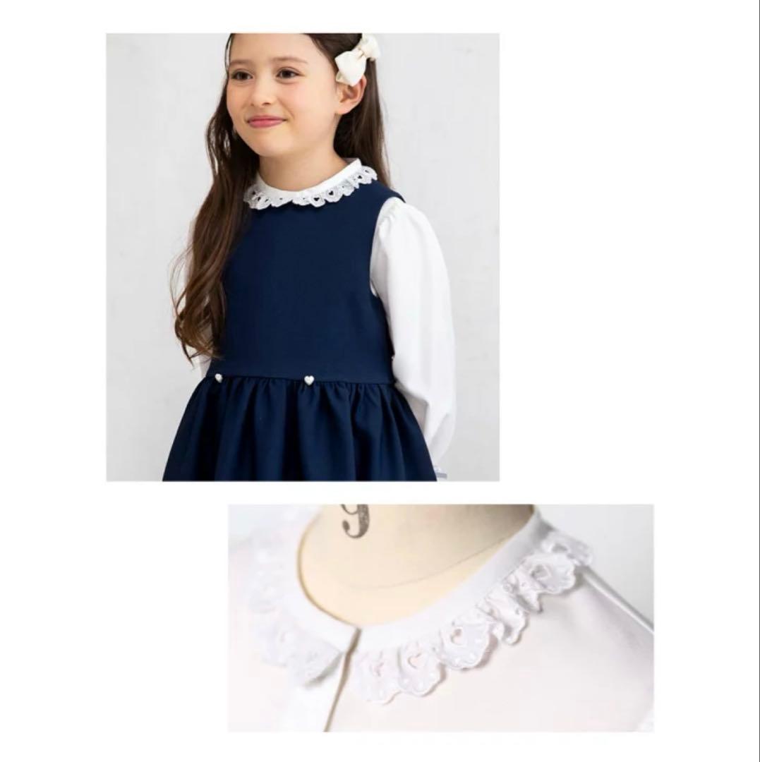 アンサンブルスーツ、ブラウス、バレッタセット売り