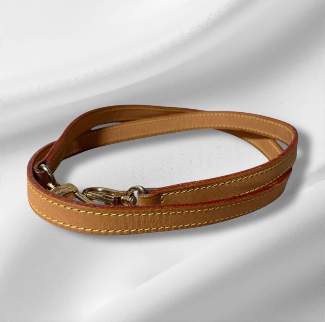 【美品】 新品 LOUIS VUITTON ショルダーストラップ　ヌメ革