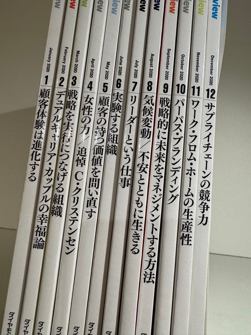 全107冊／ハーバードビジネスレビュー　2014年3月号から2022年2月号