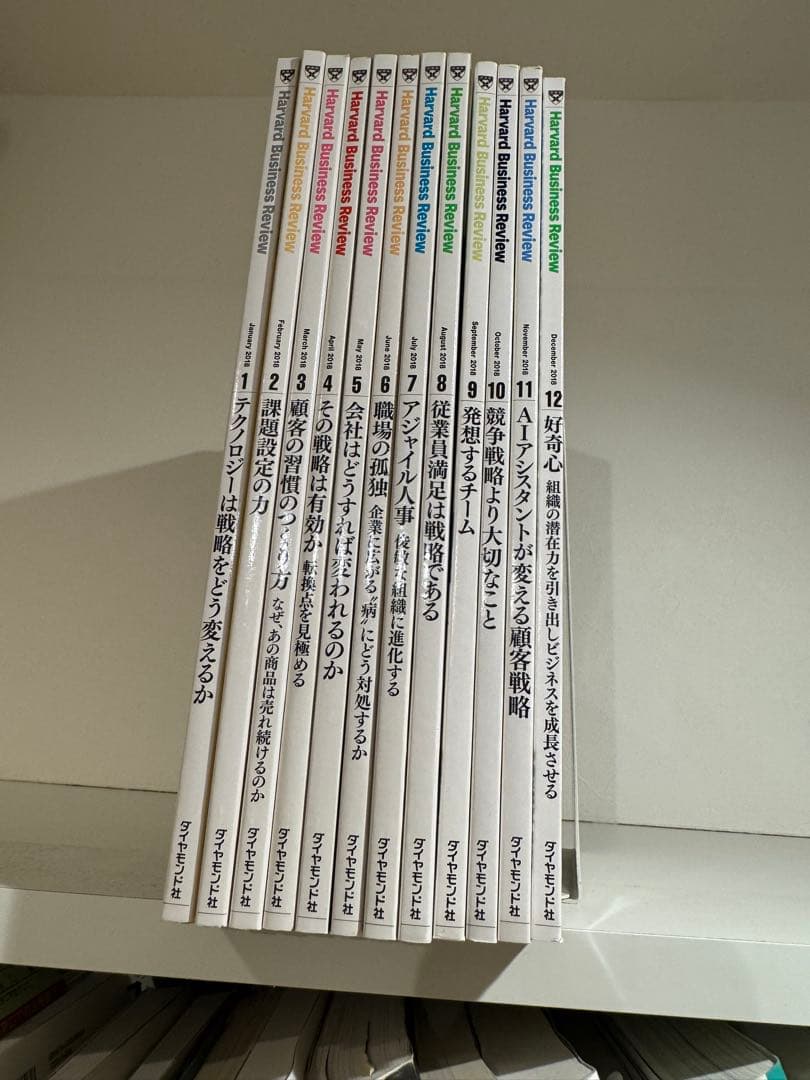 全107冊／ハーバードビジネスレビュー　2014年3月号から2022年2月号