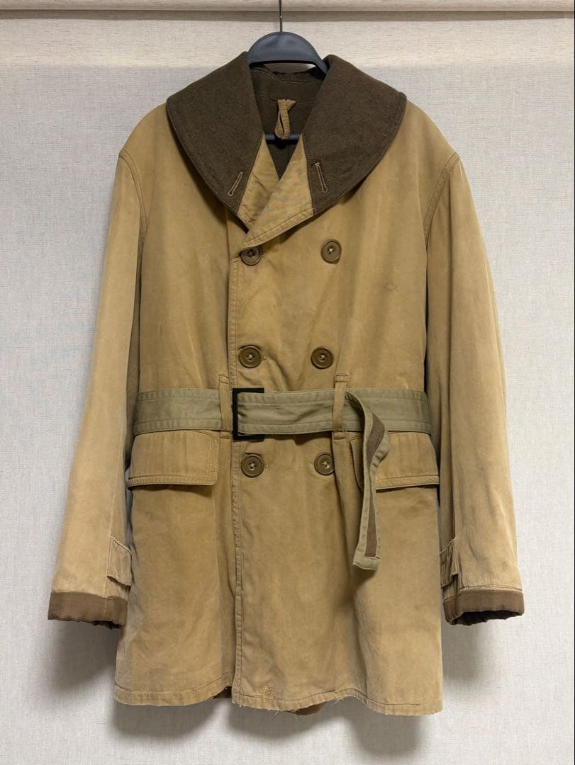 イギリス軍 実物 マッキーノコート 1944年 サイズ40