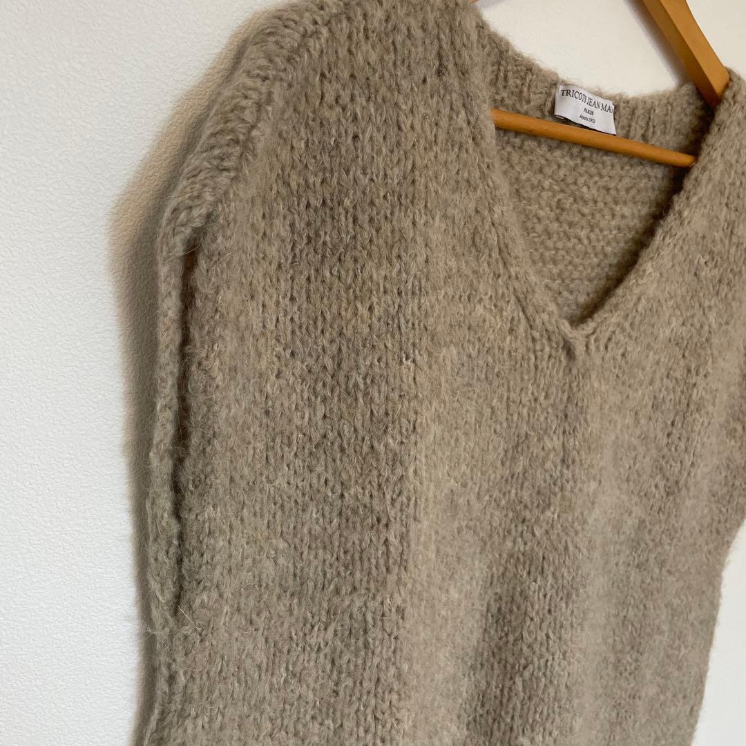 【TRICOTS JEAN MARC】 VN ベストニット　Vネックベスト