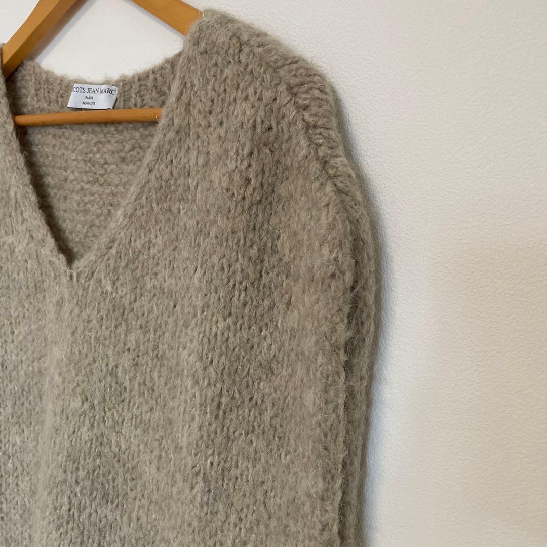 【TRICOTS JEAN MARC】 VN ベストニット　Vネックベスト