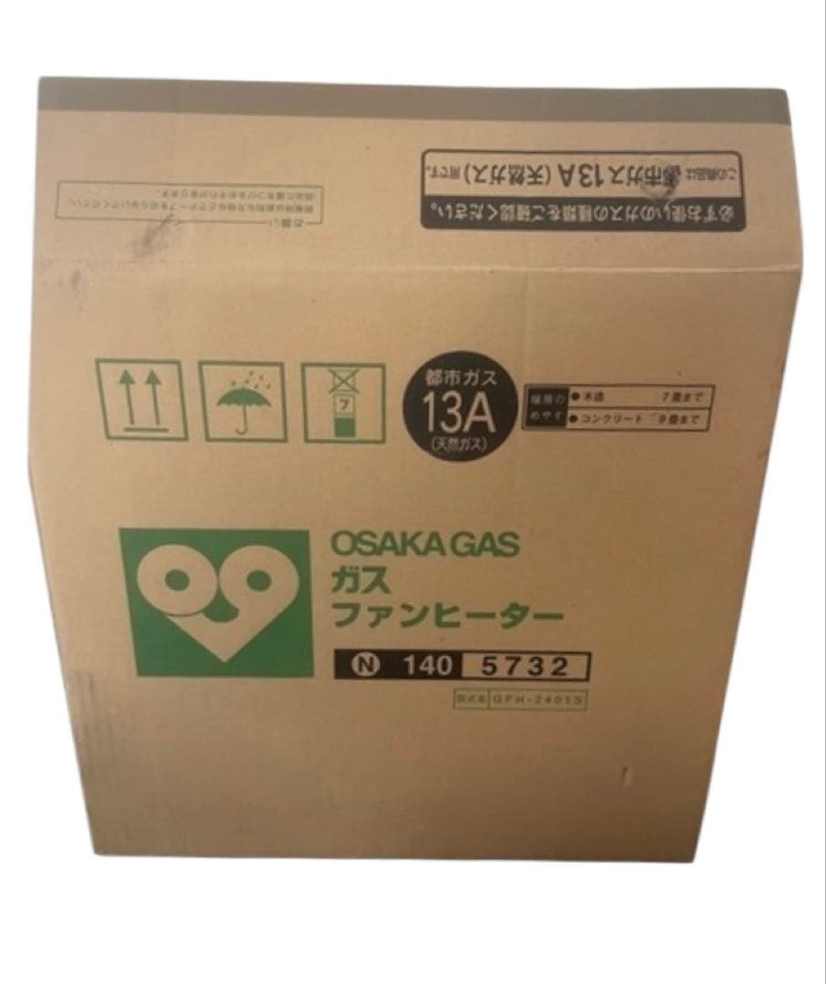 L*E様 【未使用保管品】リンナイ 大阪ガス 140-5732 ガスファンヒータ