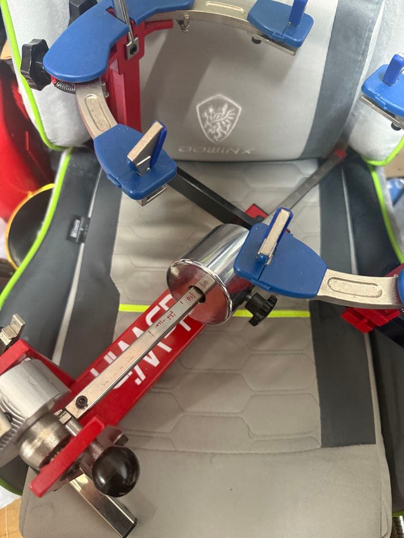 ハンズウィンS-60 ストリングマシン　ソフトテニスガット付