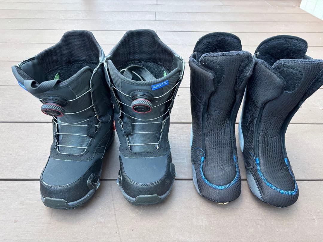 ウィメンズBurton ステップオン　ライムライトワイド24.5㎝