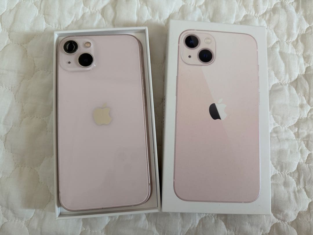 iPhone13 256GB 本体 箱ありカメラレンズ割れあり バッテリー83%