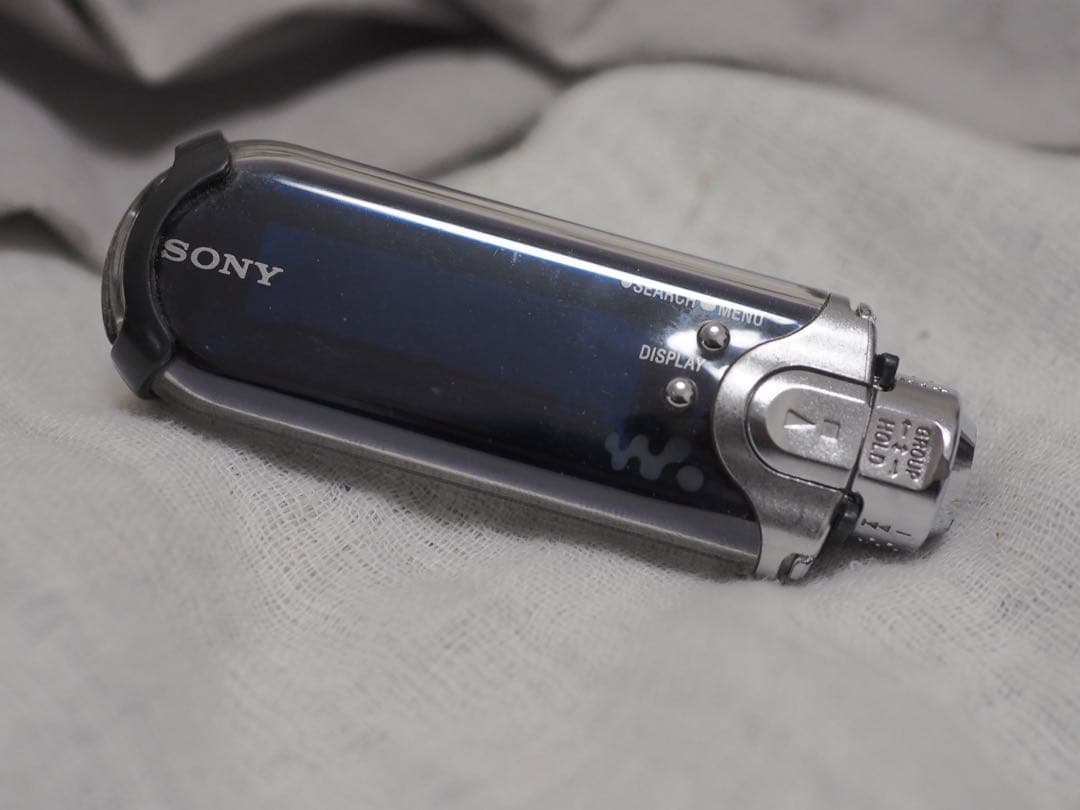 SONY ポータブルプレーヤー 青/シルバー