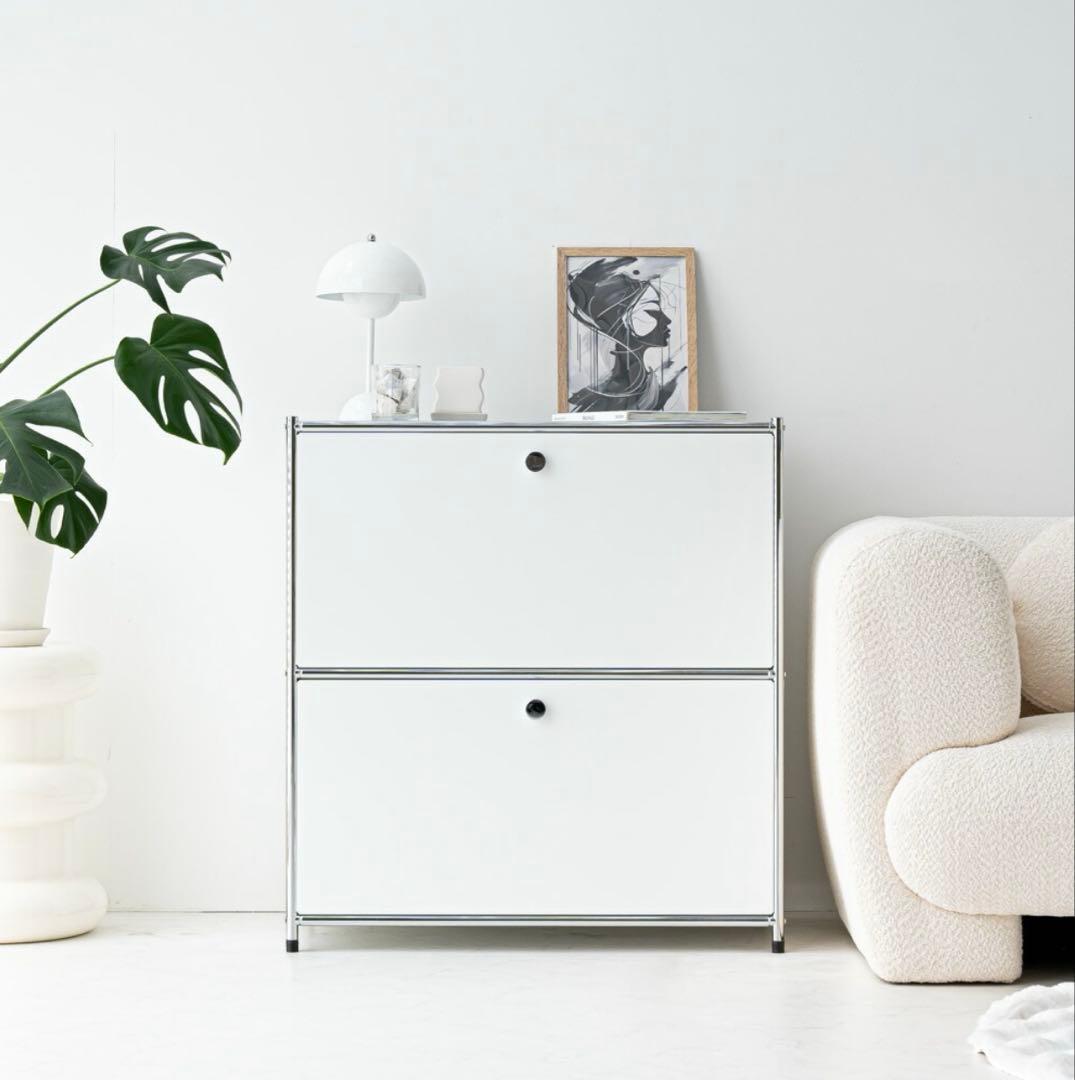 USMハラー 風　2段キャビネット　モジュールラック　リプロダクト