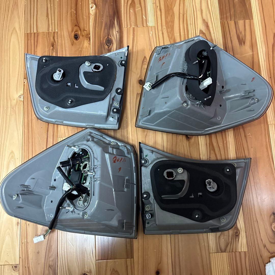 30ハリアー　クリアテールレンズ 外側内側セット　美品