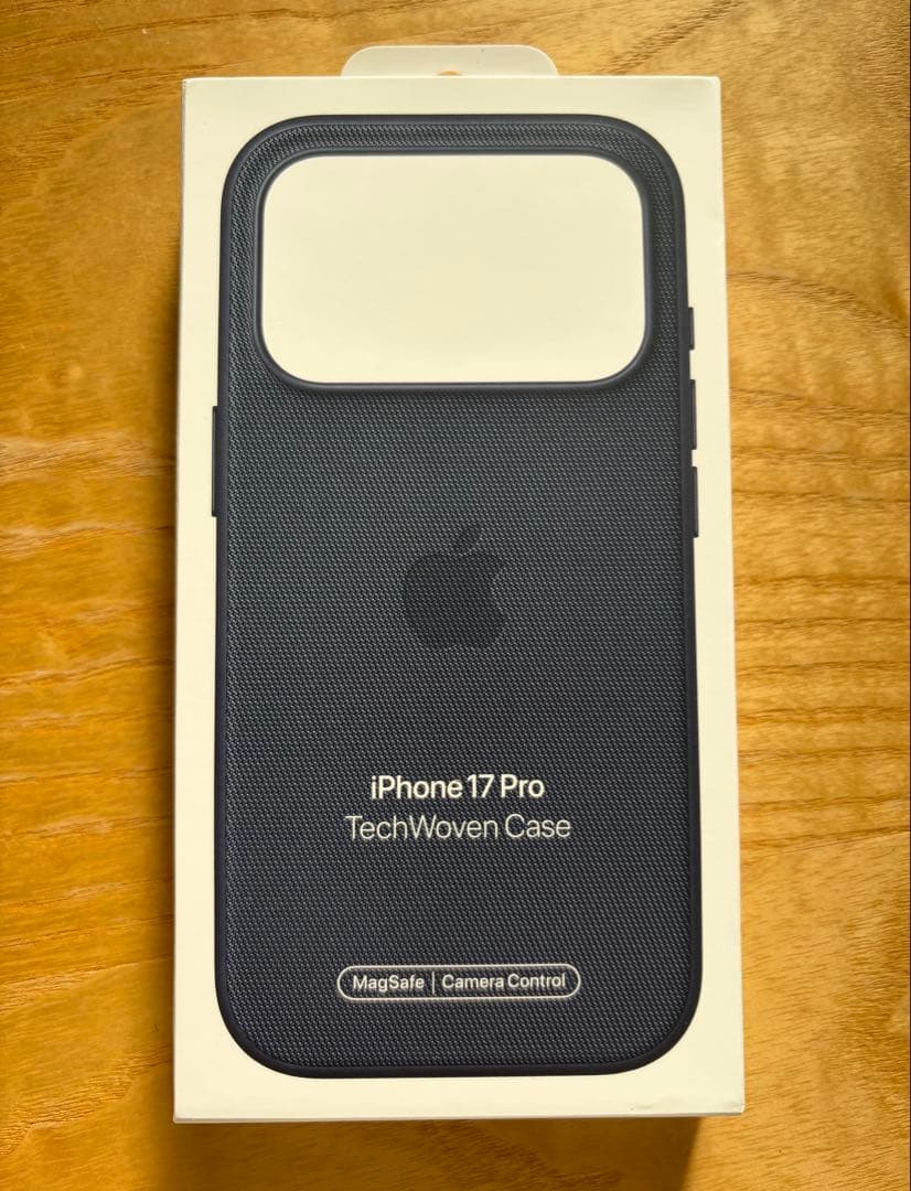 【Apple Store】iPhone17Pro用 テックウーブンケース ブルー