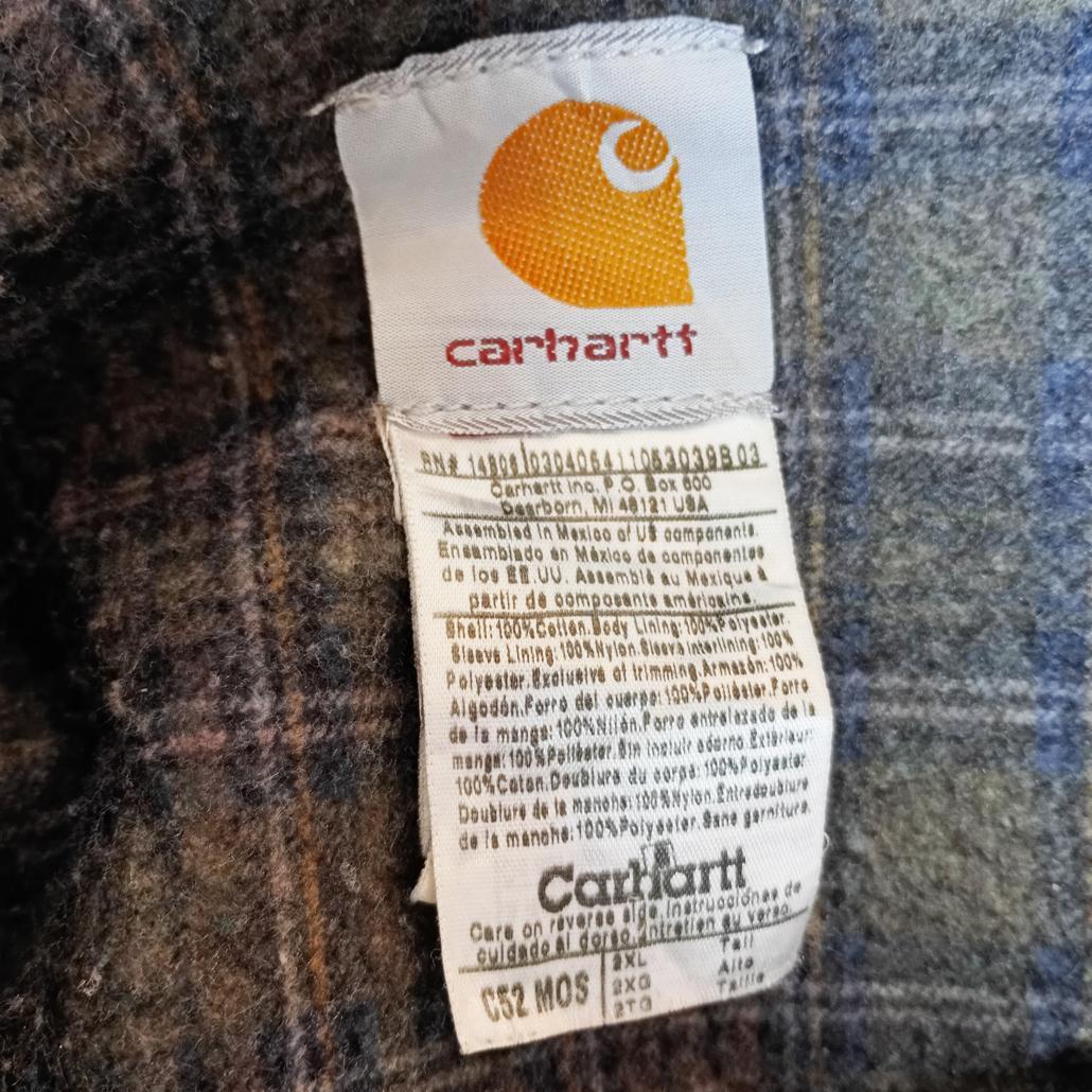 Carhartt C52 MOS ウェスタンランチコート 襟コーデュロイ モス