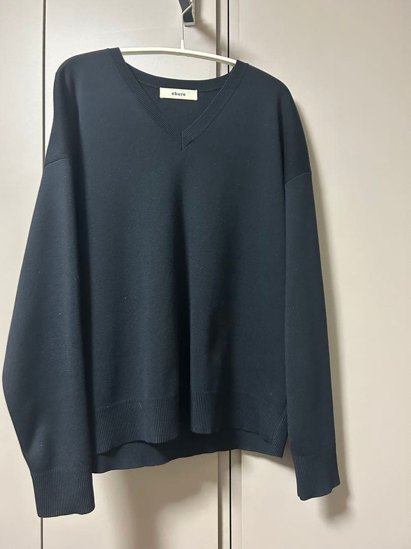 エブール★シルクコットン★Ｖネックプルオーバー
