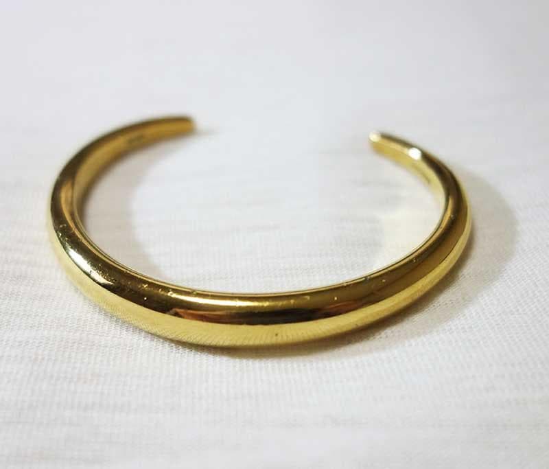 クシュカ CUSHKA シルバー925製 ゴールドバングル ブレスレット