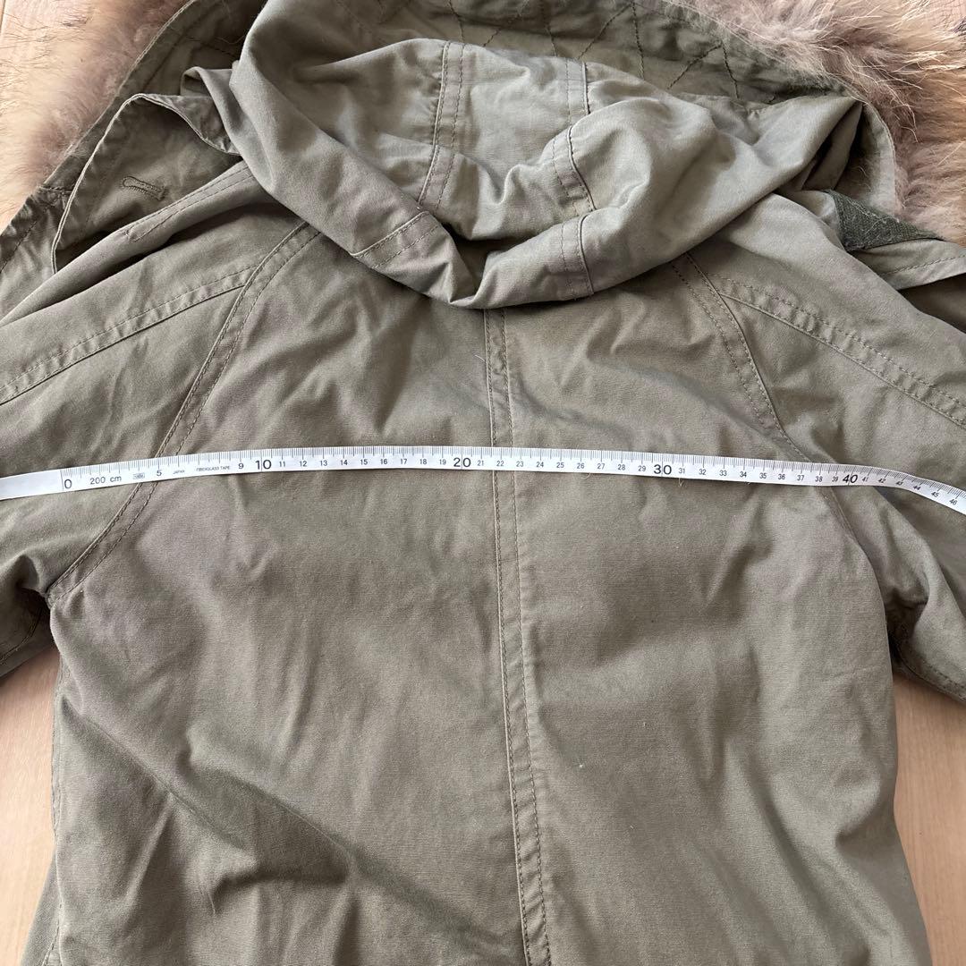 フェアリーグランジ ファー付きモッズコート 平成ギャル y2k モッズコート