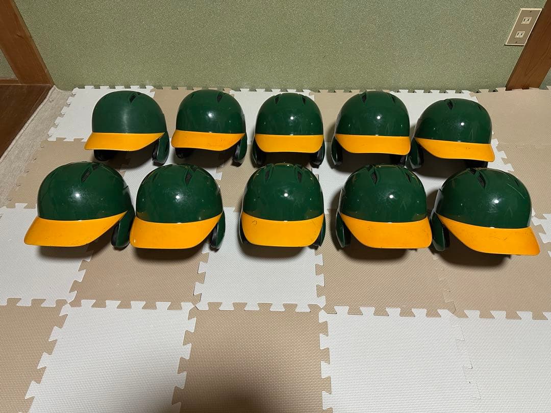 野球　軟式用　一般ヘルメット　10個セット