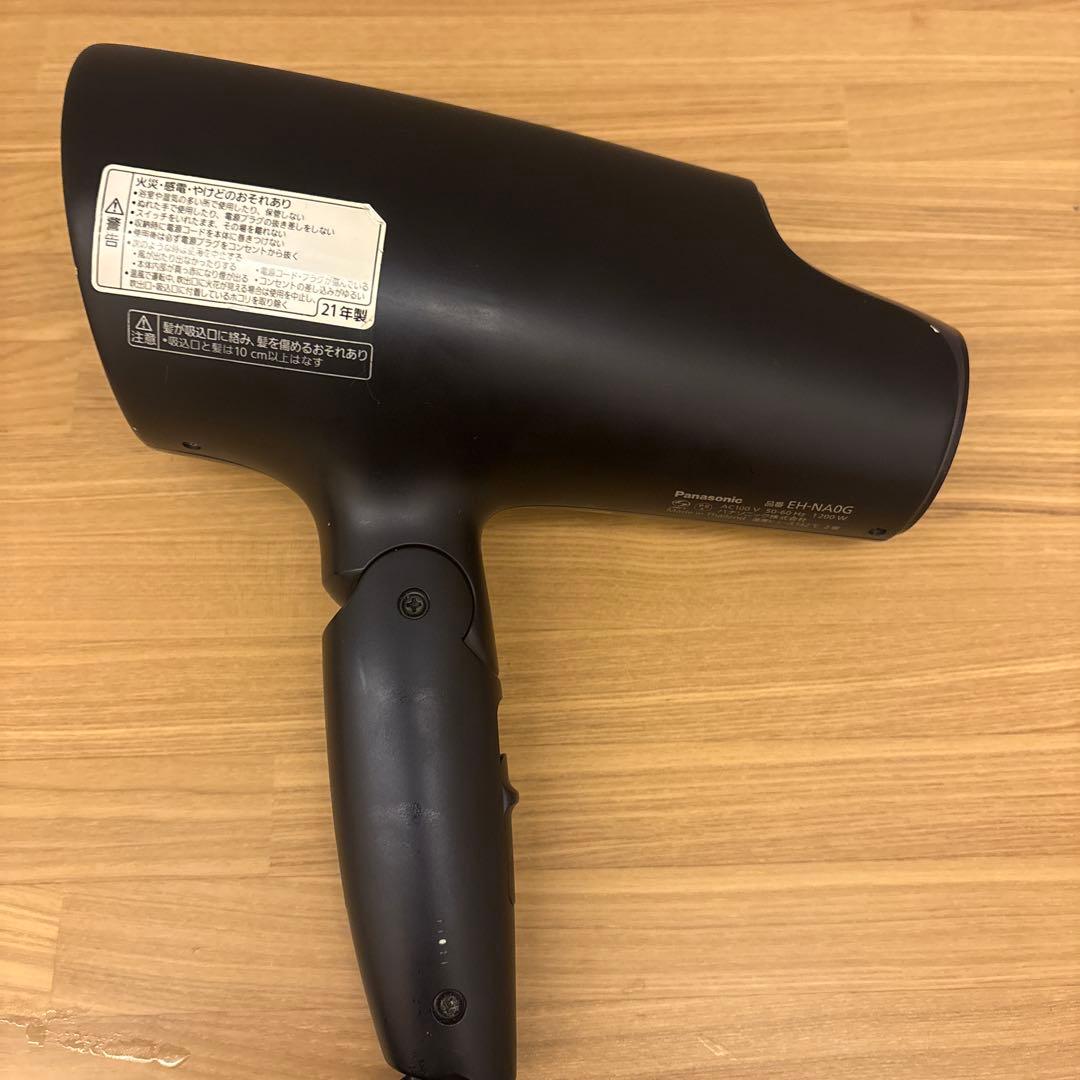 Panasonic パナソニック ヘアドライヤー ナノケア EH-NA0G 黒