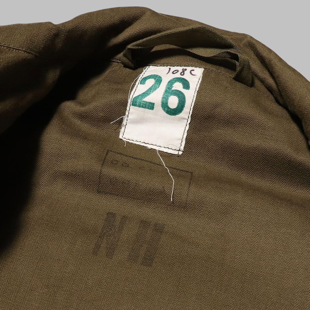 未使用★60s★フランス軍★M47 後期ミリタリージャケット★26★HBT★XL