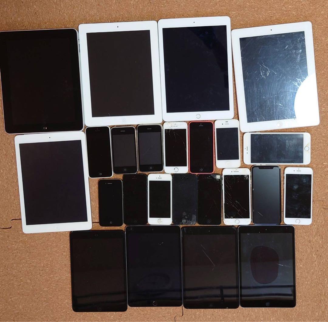 24台 まとめて ipad iphone ジャンク　タブレット mini