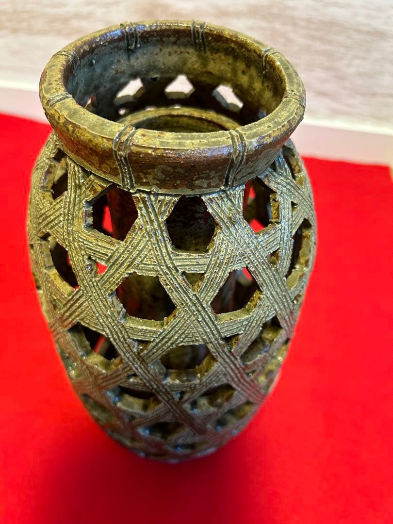 <FROM JAPAN 公式アカウント>萬古焼 露光窯 冬柴文廣 燻籠