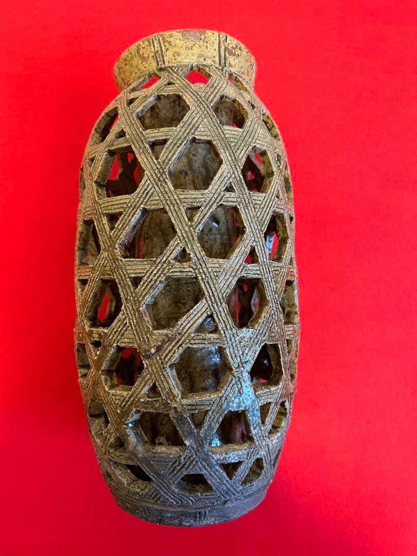 <FROM JAPAN 公式アカウント>萬古焼 露光窯 冬柴文廣 燻籠