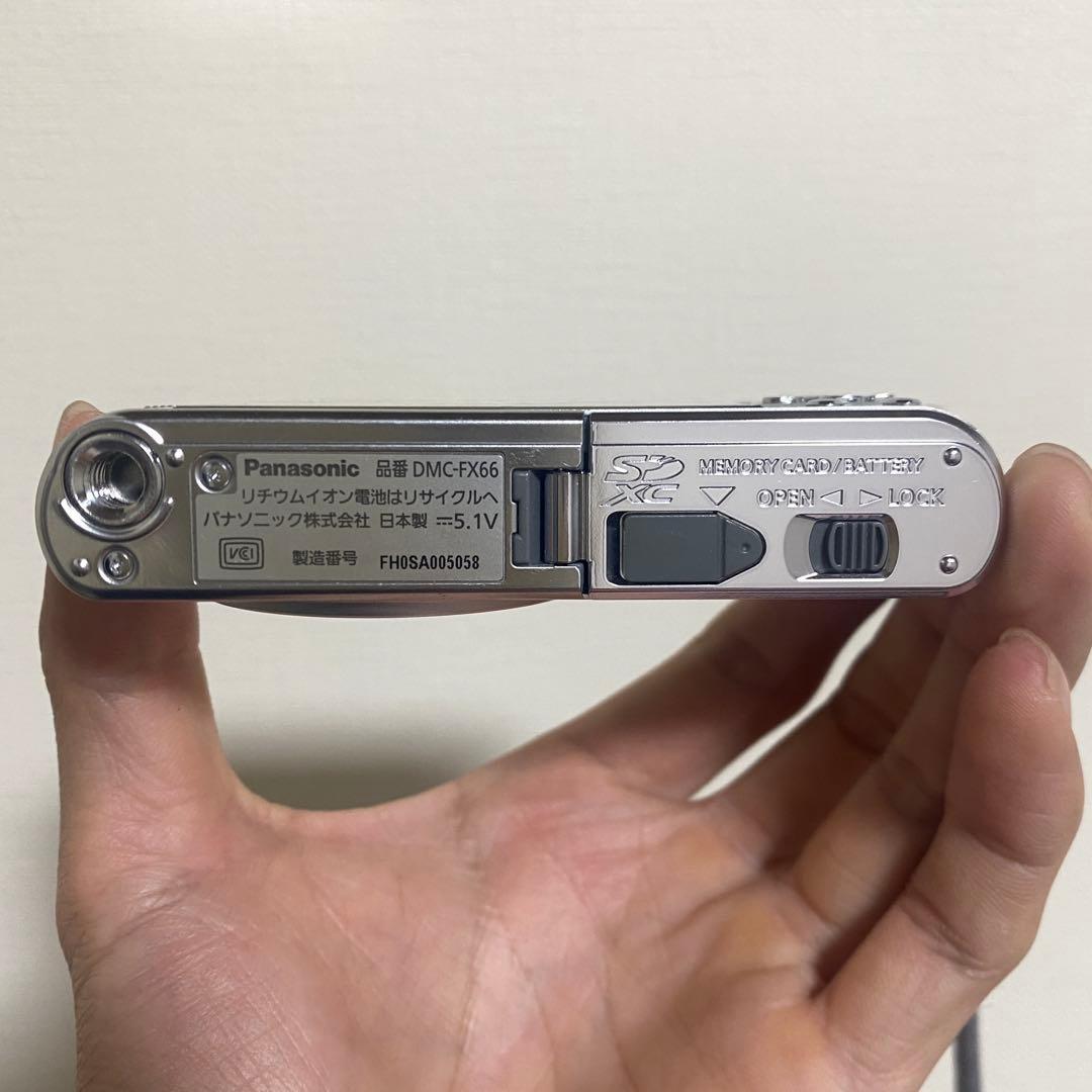 【完動品】Panasonic DMC-FX66 CCD 1410万画素 付属あり