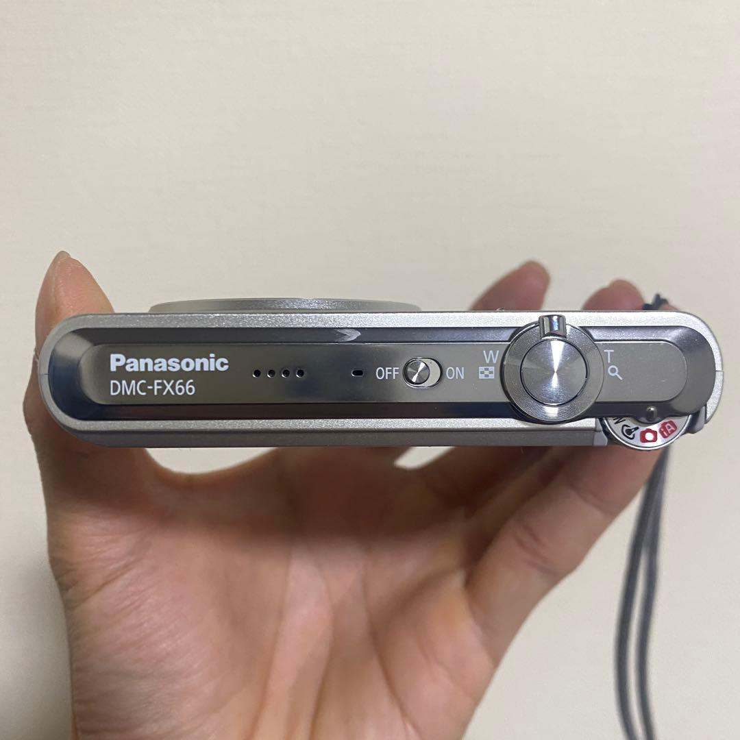 【完動品】Panasonic DMC-FX66 CCD 1410万画素 付属あり