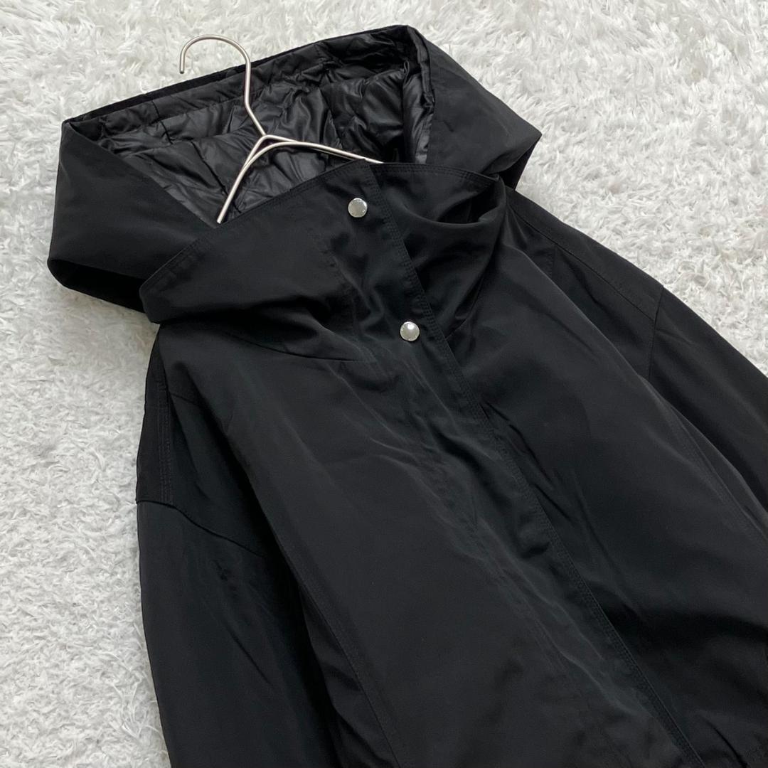 極美品✨自由区 モッズコート ダウンライナー 2WAY 大きいサイズ 46 黒