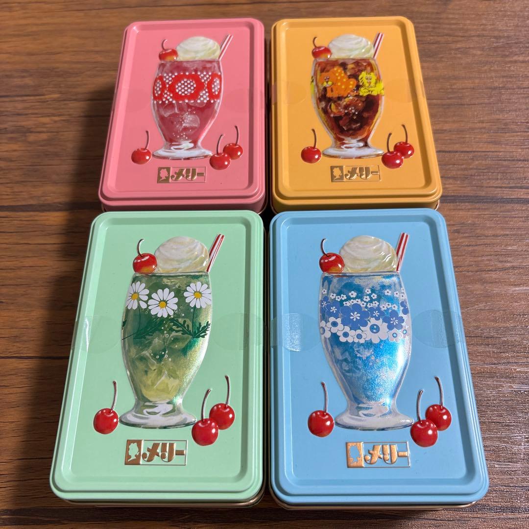 2026年はじけるキャンディチョコレート×アデリアレトロ　限定　４缶