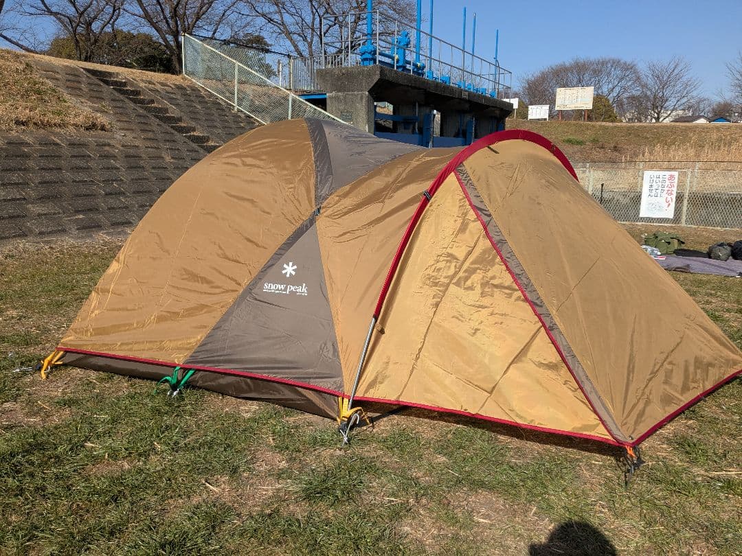 【美品】スノーピーク　アメニティドームS　SDE-002RH　グランドシート付き