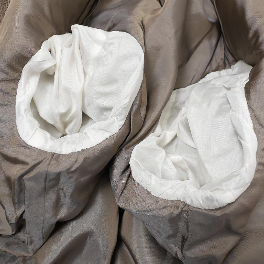 美品【ジョルジオアルマーニ】カシミヤ100% ダブルジャケット 50 黒タグ伊製