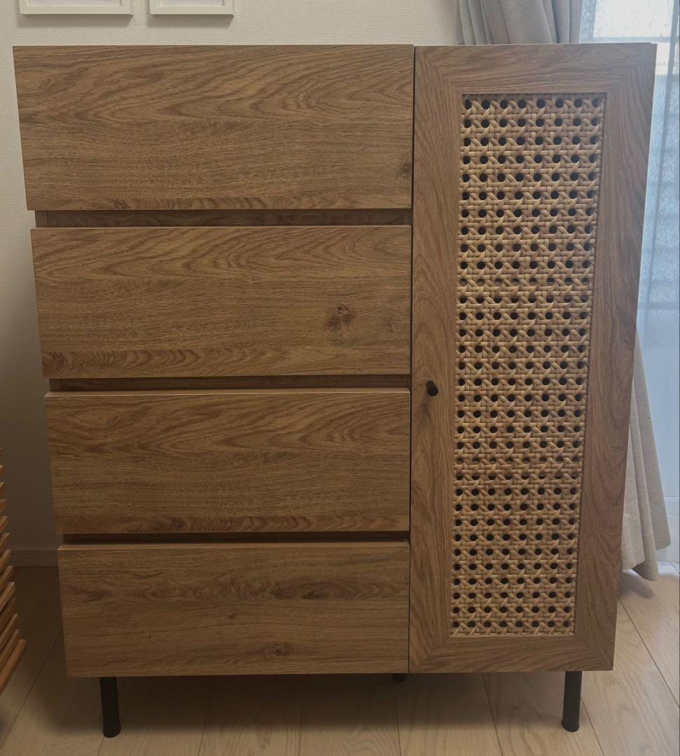 LOWYA ロウヤ　ラタンキャビネット