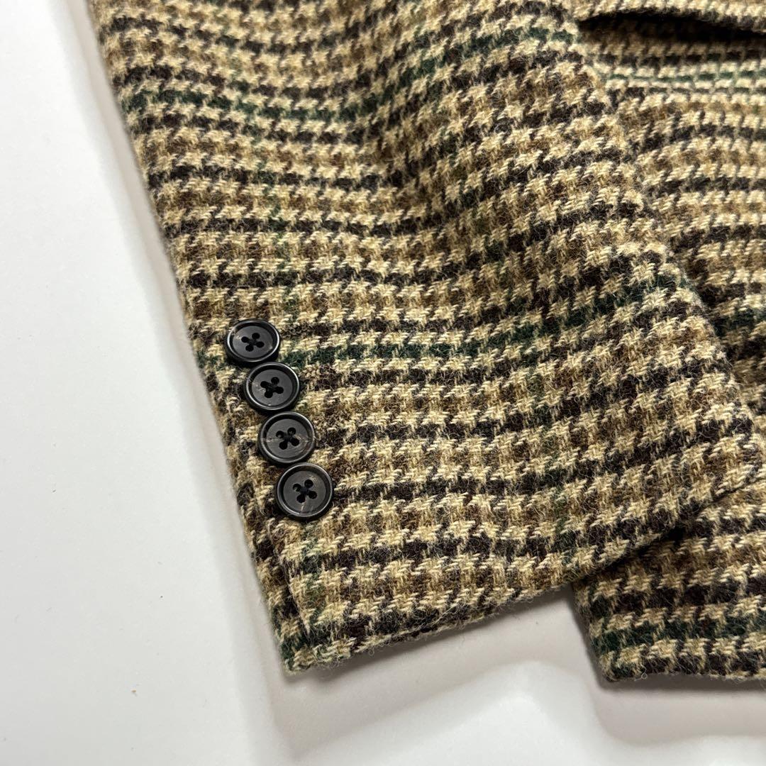 【極美品】PSポールスミス　MOON製ツイード　テーラードジャケット　Lサイズ