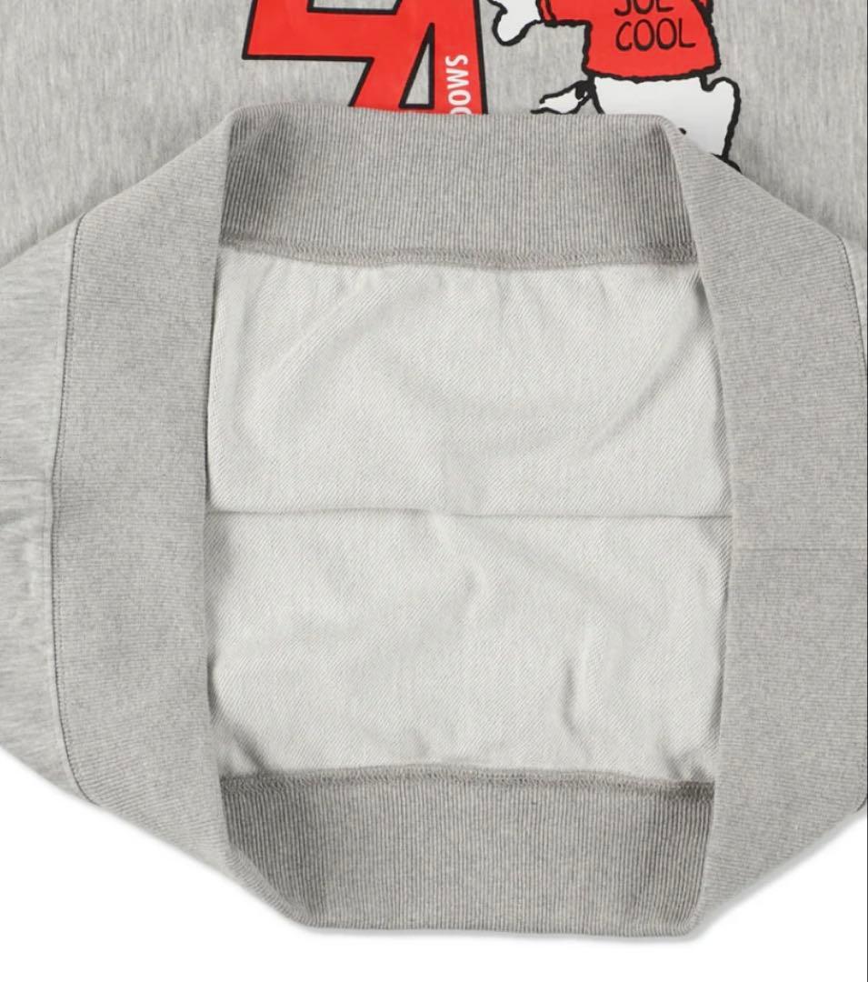 SMOOTHY x WDS Snoopy Crewneck Sweat グレー